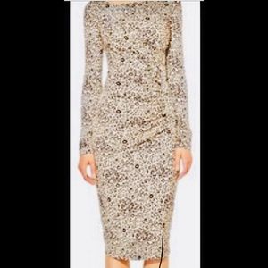 NWT LK Bennett gorgeous animal print in soft hues.